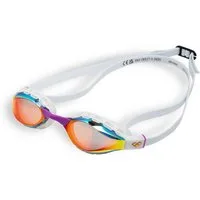 Arena Schwimmbrille AIR SONIC MIRROR, mit verspiegelten Gläsern, breite Gläser für seitliche Sicht