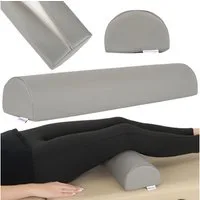 Habys Massageliege Halbrolle Knierolle Lagerungsrolle für Therapieliege 60x15x10cm Yoga