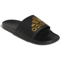 adidas Performance Adilette Comfort Logo schwarz/gold - 1 Paar Badeschuh