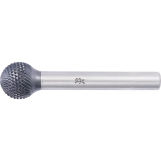 PFERD TOOLS Hartmetall Hochleistungsfrässtift MICRO Kugel KUD Ø 12x10mm Schaft-Ø 6mm HICOAT beschichtet für die Feinbearbeitung - 21112877