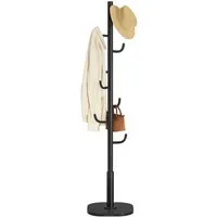 SONGMICS HOME Garderobenständer Garderobe in Kaktus-Form, Kleiderständer, mit 8 Haken, 175,3 cm hoch