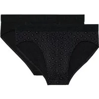 Hom Slip Neels (2er Pack) horizontaler Eingriff, weich, elastisch
