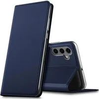CoolGadget Handyhülle Magnet Case Handy Tasche für Samsung Galaxy S24 6,2 Zoll, Hülle Klapphülle Ultra Slim Flip Cover für Samsung S24 5G Schutzhülle
