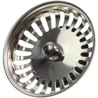 Blanco Siebventil 125561 Siebkorb Ø 82mm mit Hubstange Ø 8 x 24mm incl. Dichtung Ø 51mm