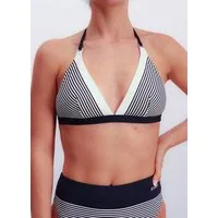 JOOP! Triangel-Bikini-Top Stripes, Träger zum Binden, Streifen-Design
