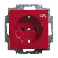 Schutzkontaktsteckdose Einsatz 20 EUC/DV-917 rot, Retail