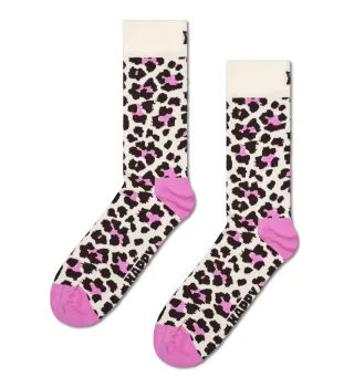 happy socks - Leo Sock Beige - Gr. - 38