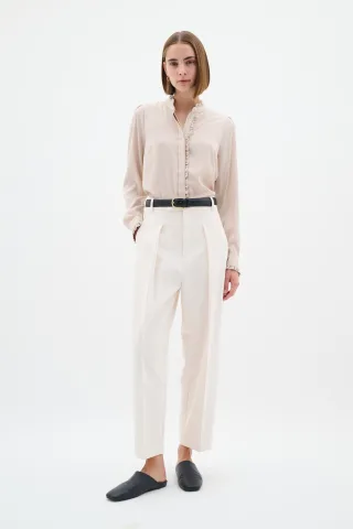 Langarm-Hemd Classic fit Champagne champagne
