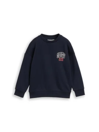 tom tailor kids - Oversize Sweatshirt mit Rückenprint sky captain blue - Gr. - 110