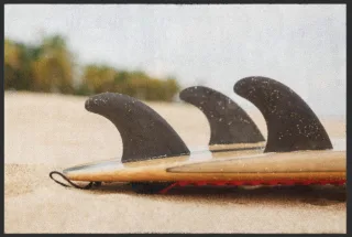 Fussmatte Surfen 6103 | Größe: 60 cm x 45 cm