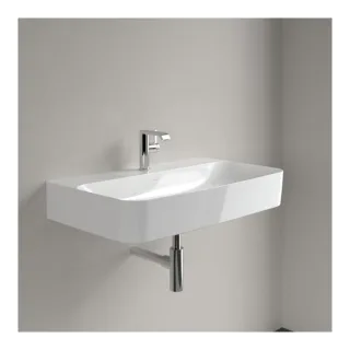 Villeroy & Boch Finion Waschtisch 416881R1 800 x 470 x 165 mm, ohne Überlauf, Weiß Alpin CeramicPlus