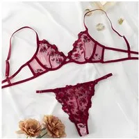 NEXORA Tanga String Tanga BH Set, Dessous, Lingerie (Komplett-Set) Lingerie Set, bestehend aus Hose & Oberteil