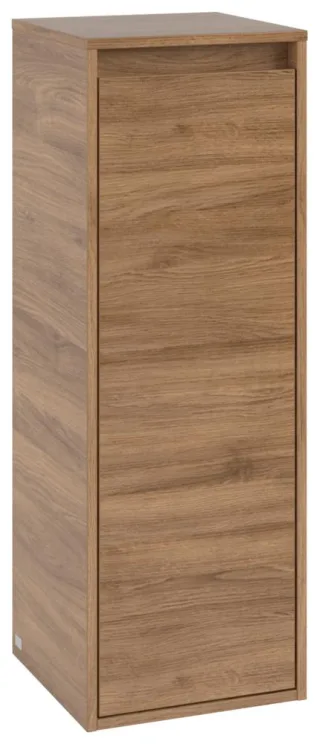 Villeroy & Boch Seitenschrank Skyla C80201 350x1000x 349mm 1 Tür 1 Schublade A:re Kansas Oak C80201RH