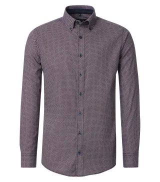 CASAMODA - Freizeithemd rot - Gr. - XL