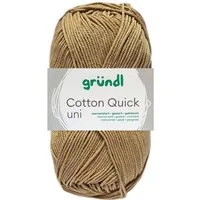 Gründl 50 Gramm Gründl Cotton Quick Uni Farbauswahl Häkelwolle