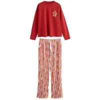 Next Pyjama Langärmeliger Familien-Schlafanzug, Weihnachten (2 tlg)