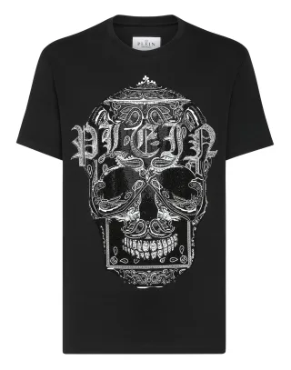 T-Shirt Rundhalsausschnitt Ss Skull