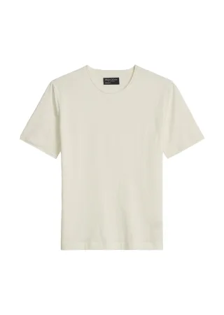 Marc OPolo Casual - T-Shirt regular Silky White - Gr. - S