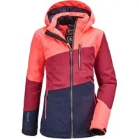 Killtec Outdoorjacke Lynge GRLS JCKT B Wasserdichte Winterjacke mit Kapuze, Fleece, verstellbaren Ärmeln