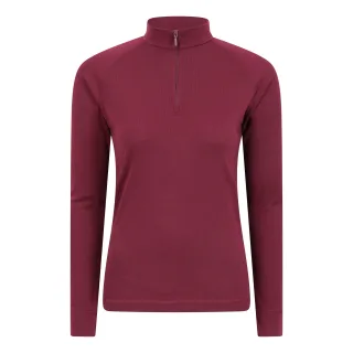 Mountain Warehouse - "Talus" Thermo-Top Reißverschluss für Damen Langärmlig (Pink)
