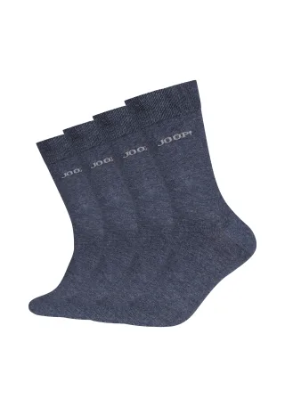 JOOP Socken "premium essentials" 4 Paar, Premium Essentials, verstärkte Ferse, haltbare Spitze