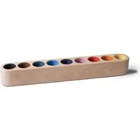 Ehrenkind Badorganizer Buntstifthalter aus Massivholz nach Montessori, Kinder (1 St., Schreibtischorganizer), aus FSC® zertifizierten Holz