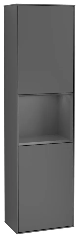 Villeroy & Boch Hochschrank Finion G47 418x1516x270mm Wandbel. A: (Scharn.) re, G470GKGK G470GKGK