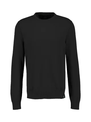 LERROS - O-NECK BUENDCHEN black - Gr. - M