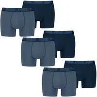 PUMA Boxer Comfort Stretch (6-St) mit umlaufendem PUMA-Schriftzug