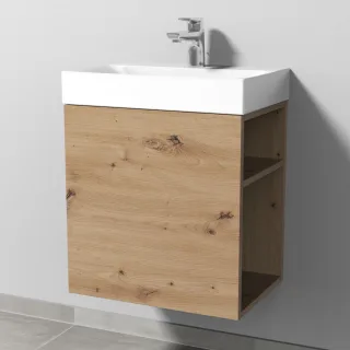 Sanipa WTU mit Tür A: links 2morrow (G2380L) 510x490x350 Eiche-Natural-Touch G238085L