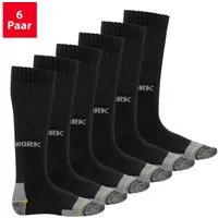 MT Arbeitssocken Herren Arbeits-/Freizeitsocken (6/12 Paar) Robuste Kniestrümpfe