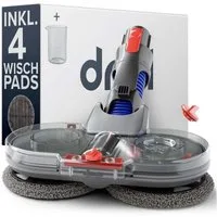 Dripl Bürsteneinheit Elektrischer Wischaufsatz, Zubehör für Dyson V7/ V8/ V10/ V11/ V12/ V15