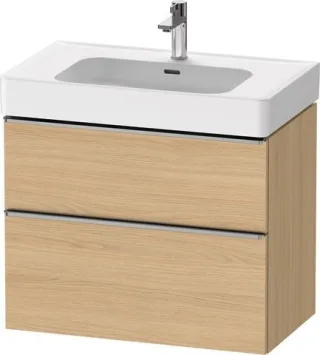 Duravit D-Neo Waschtischunterbau wandhängend Natur Eiche Matt 784x452x625 mm - DE4377070300000 DE4377070300000