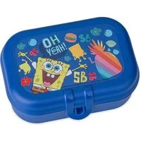 KOZIOL Lunchbox PASCAL READY MINI SPONGEBOB SQUAREPANTS Lunchbox-Set, Kunststoff, (Set, 3-tlg), spülmaschinengeeignet, mikrowellengeeignet
