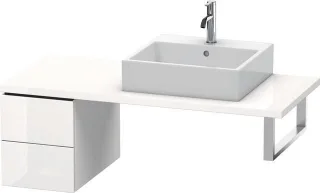 Duravit L-Cube Unterschrank für Konsole Weiß Hochglanz 320x547x400 mm - LC583502222 LC583502222