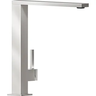 Villeroy und Boch Küchenarmatur Finera Square 927100LC 10,5 l/min, schwenkbarer Strahlregler, Edelstahl massiv
