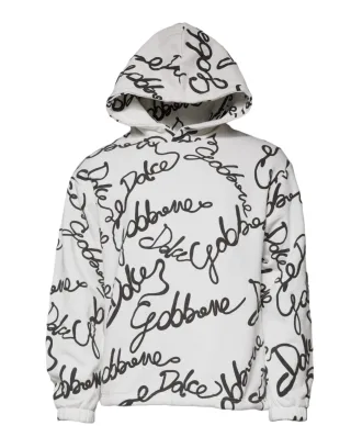 Hoodie mit Signaturdruck