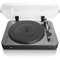 Lenco LBT-120BK Plattenspieler (Riemenantrieb, Bluetooth, Bluetooth, MP3, 33/45U/min & Sound Vorverstärker)