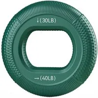 BAY-Sports Kraftbänder Power Wheel Ring Reifen Griffkrafttraining Handtrainer Fingertrainer, 3 Stärken Unterarmtrainer Handmuskeltrainer Griffkraft