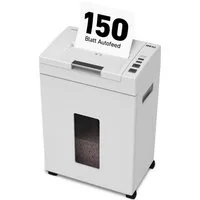 IDEAL Aktenvernichter Autofeed IDEAL Shredcat 8291 CC, 4 x 10 mm Partikelschnitt, Sicherheitsstufe P-4, 150 Blatt Autofeed, 21 l Volumen, DSGVO-sicher