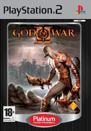 PS2 GOD OF WAR 2 PLATINUM ED.