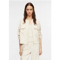 comma Funktionsjacke Indoor-Jacke Leichter Blouson mit aufgesetzten Taschen