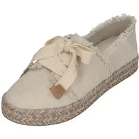 TOMS CAROLINA LACE UP Espadrille White Onyx