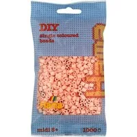 Hama Bügelperlen Hama Bügelperlen – Heller Pfirsich, Midi 5 mm (1000 Stk)
