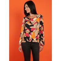Seidel Moden Langarmshirt mit All-Over Print, MADE IN GERMANY