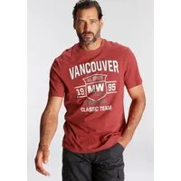 Man's World T-Shirt Kurzarm, bedruckt, Rundhalsausschnitt, aus Baumwolle