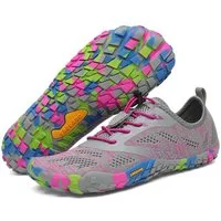 SAGUARO Sport Sommer Barfußschuh (5mm Sohlenstärke, Nullabsatz, bequem, leicht, atmungsaktiv, rutschfest) Minimalschuhe Laufschuhe Sport-Schuhe Jogging Sneaker Trail-Running
