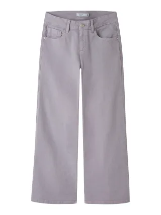 Name It 5-Pocket-Hose "NKFROSE WIDE TWI PANT 1115-TP NOOS" Baumwollmischung, regular fit, verstellbarer Bund