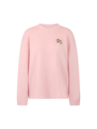 Marc Cain Sports - Langarm-Shirt mit Print chalk pink - Gr. - 38