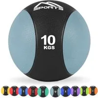 MSports® Medizinball Medizinball 1 – 10 kg – inkl. Übungsposter